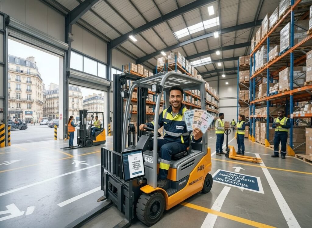 Emploi cariste en France – salaires, certifications et perspectives