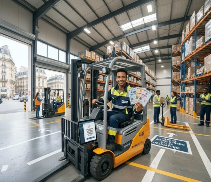 Becoming a forklift operator (cariste) in France – salaries, certifications and opportunities