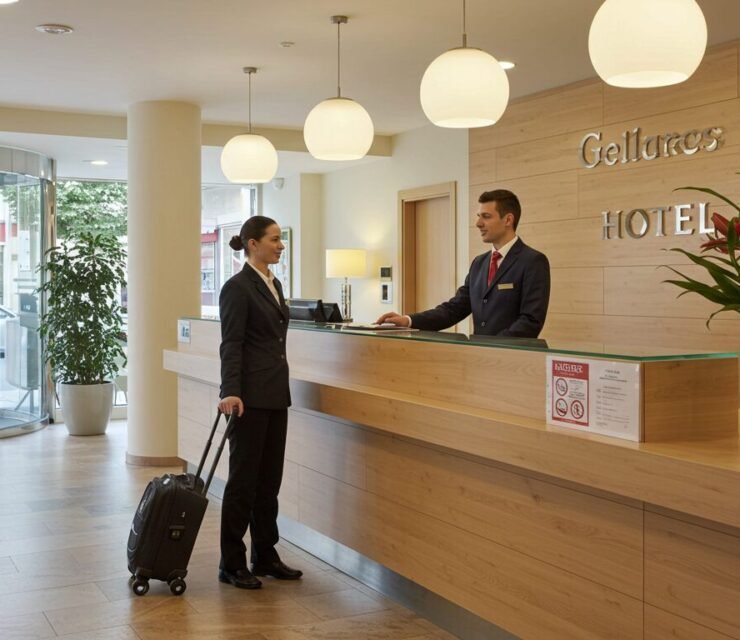 Recruter un réceptionniste hôtelier en intérim à Nice : guide employeur